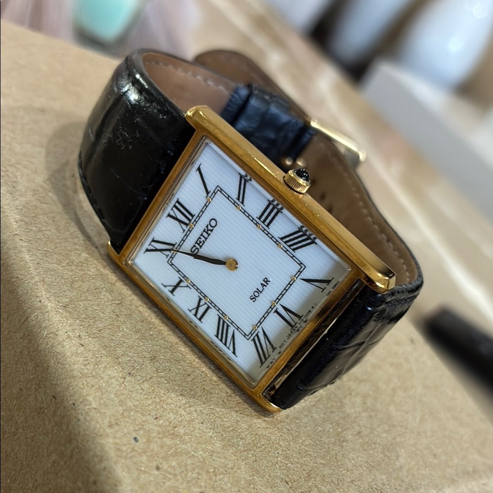 Men’s Seiko “Tank” Watch - Preowned